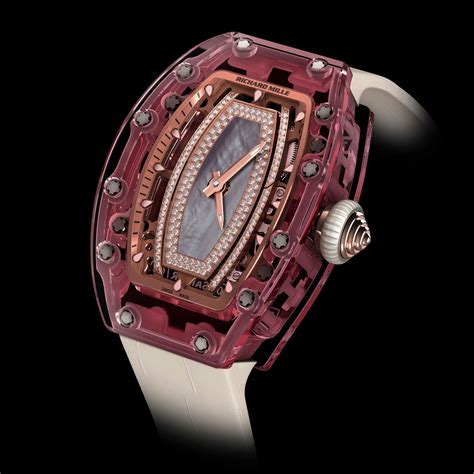 richard mille watch women price|Richard Mille pink watch price.